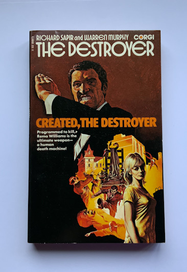THE DESTROYER CREATED THE DESTROYER British Pulp fiction 1973